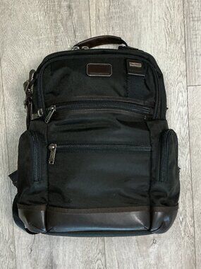 tumi backpack hickory - Harrison Bradner - Men's Laptop Pack fits up to 14" Screen - Business & Travel Bag zip pocket Front zip pocket 2 side zip pockets (left with water Tumi Parrish Laptop Backpack in